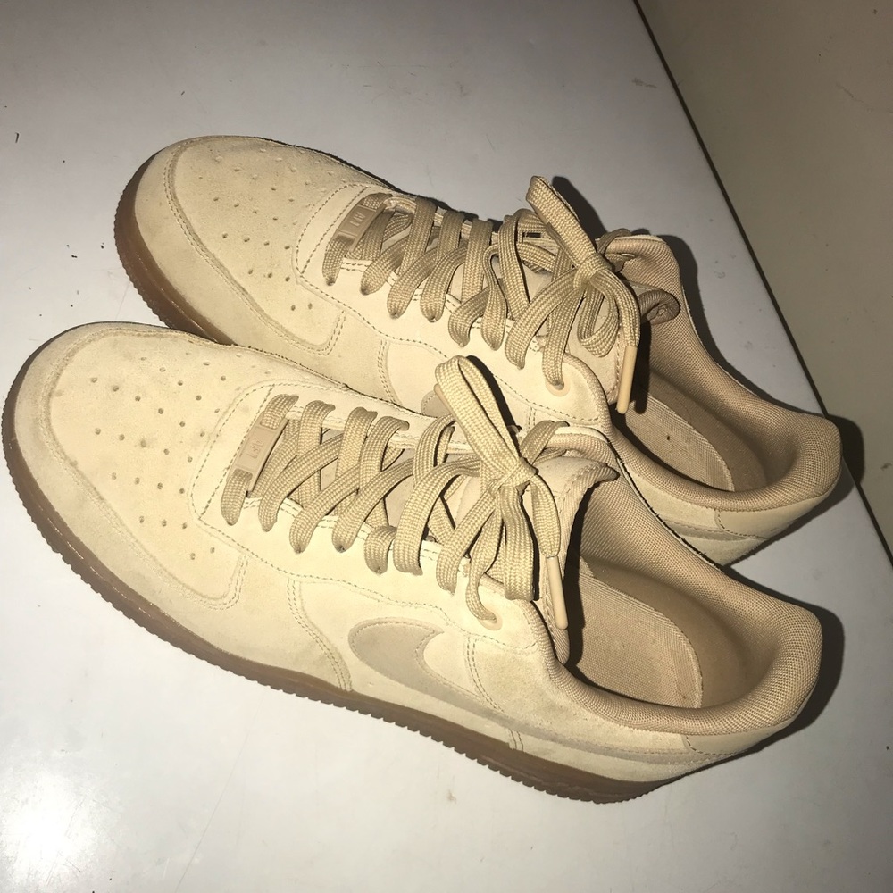 Air Force Ones “Flax"